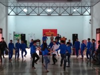 Tập huấn các bài múa hát tập thể, dân vũ cho học viên cai nghiện