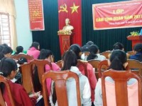 Đ/c Trịnh Long Tường - BT Đoàn xã Thăng Phước triển khai 6 bài học lý luận chính trị