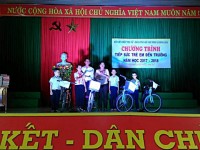 Xã Bình Lâm tổ chức chương trình “ Tiếp sức cho em đến trường” năm học 2017 – 2018