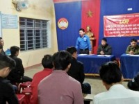 Đoàn xã Thăng Phước tổ chức truyền pháp luật và triển khai Nghị quyết đại hội Đoàn các cấp