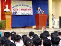 Trường THCS Chu Văn An: Tổ chức Ngày hội “Thiếu nhi vui khỏe – Tiến bước lên Đoàn” năm 2018