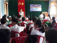 Tuyên truyền về SKSS vị thành niên, phòng chống tảo hôn, tai nạn thương tích cho học sinh tại xã Bình Sơn