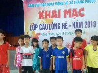 Thăng Phước - Khai giảng lớp cầu lông hè 2018