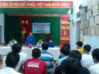 Chi đoàn thôn Nhứt Đông - Bình Lâm tổ chức sinh hoạt chi đoàn tháng 7/2018 và triển khai, quán triệt Nghị quyết Đại hội Đoàn các cấp