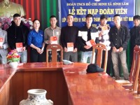 Bình Lâm gặp mặt thanh niên nhập ngũ và sinh hoạt chi đoàn tháng 2
