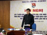 Đồng chí Bùi Quang Huy, Bí thư thường trực Trung ương Đoàn chủ trì hội nghị