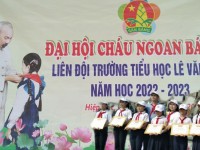 Tuyên dương  đội viên xuất sắc, cháu ngoan Bác Hồ năm học 2022 - 2023