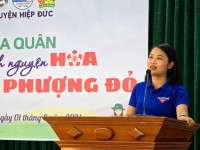 Huyện đoàn tổ chức Chiến tịch tình nguyện Hoa phượng đỏ và phát động mô hình CLB Tổng phụ trách đội với  sinh hoạt hè tại khu dân cư