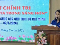 Huyện đoàn Hiệp Đức tổ chức Sinh hoạt chính trị “Nhớ về Bác – Lòng ta trong sáng hơn” kỉ niệm 55 năm thực hiện Di chúc  Chủ tịch Hồ Chí Minh